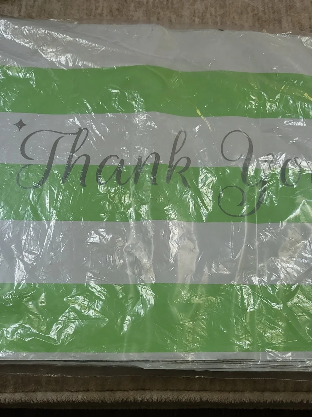 Thank You Poly Mailer Bundle – Pink, Green, Blue Shipping Bags – 167 pcs